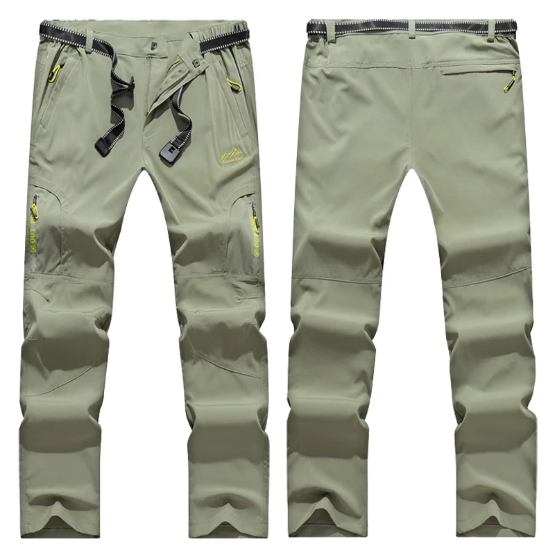 SFABL 5XL Summer Quick Dry Hiking Pants Men Stretch Waterproof Tactical Pants Zipper Pockets Trousers Lightweight Fishing Pants - Image 5