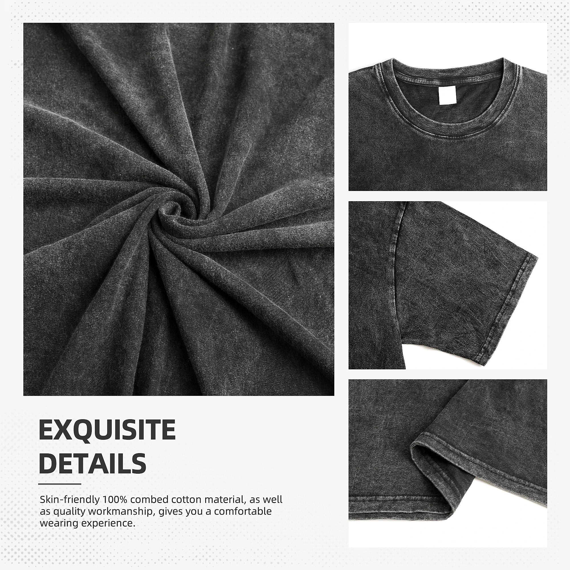 Christian Jesus Faith Over Fear Bible Verse Washed T-shirts Men Women Fashion Vintage Oversized T Shirts Harajuku Cotton T-shirt - Image 5