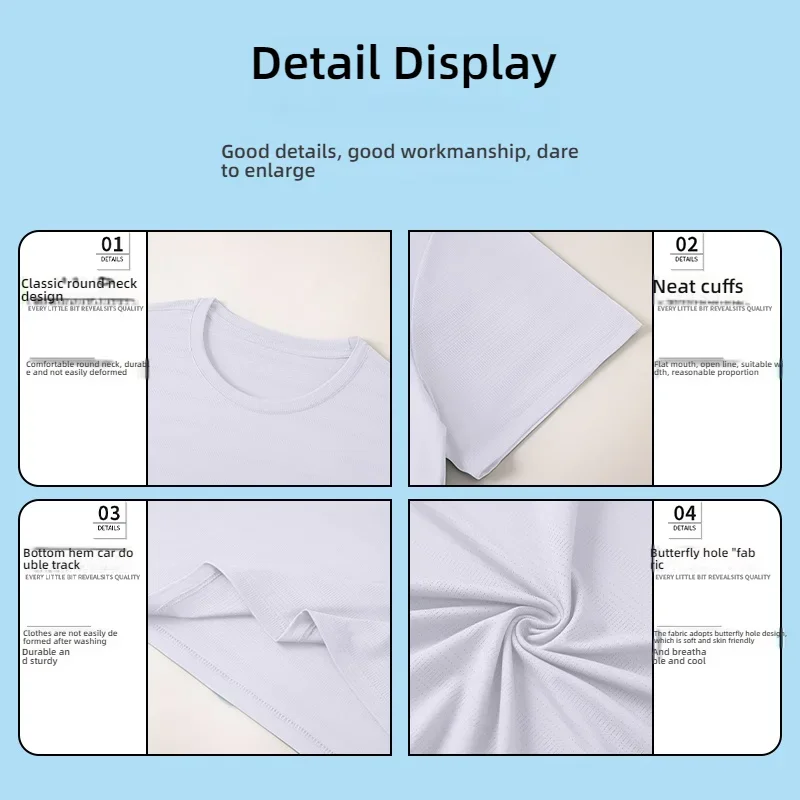 2025 popular men's top, cool and breathable, high elastic quick drying - Image 5
