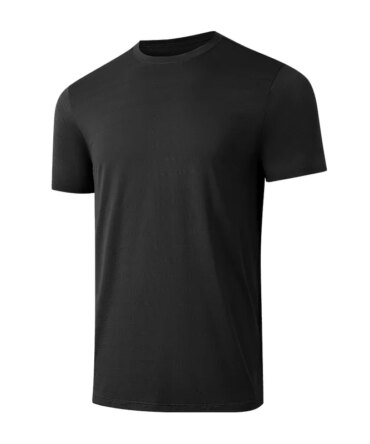 2025 popular men's top, cool and breathable, high elastic quick drying