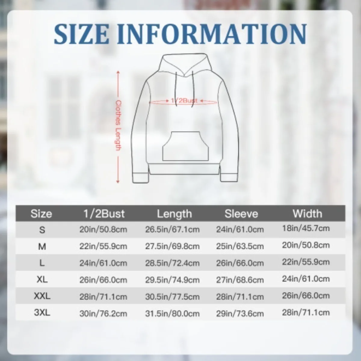 1PC Men's Fashion Couple Outfit with Printed Pattern Sporty Loose Fit Plush Thick Hoodie Suitable for Holiday Gift Pullover - Image 6