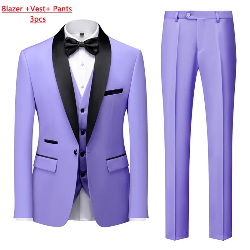 Violet 3Pcs
