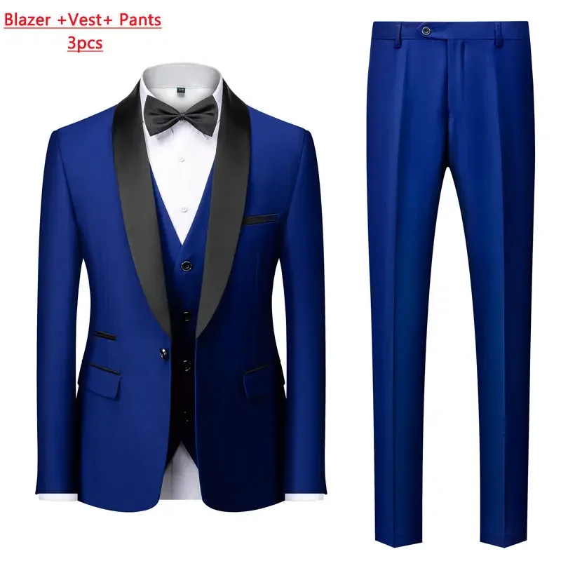 Royal blue 3pcs