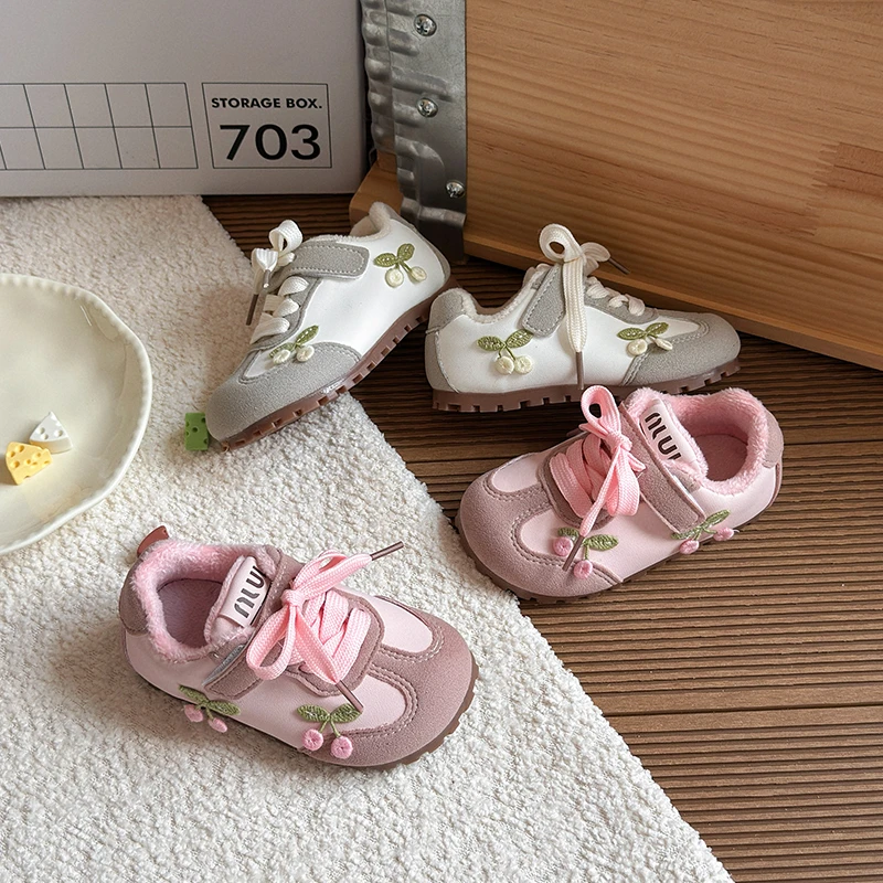 Sweet Girl Casual Shoes 2025 Autumn/Winter New Boys' Fashion Sports Shoes Lightweight and Multi functional Casual Princess Shoes - Image 6