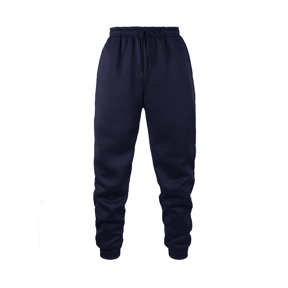 Mens Jogging Sports Pants Autumn Winter Sweatpants Men Sports Gym Trousers Fashion Solid Color Casual Workout Long Pants - Image 4
