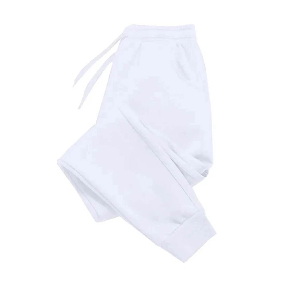 Men's Casual Pants Autumn Winter Fleece Sweatpants Men Running Jogger Sports Gym Trousers Fashion Solid Color Workout Long Pants - Image 5