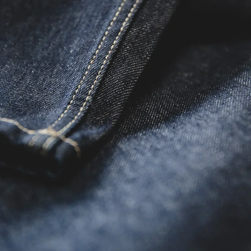 Maden Retro Denim Wash Baggy Men's Jeans Wide Leg Tapered Pants Fashion Casual Streetwear Jean Straight Elastic Men Trousers - Image 5