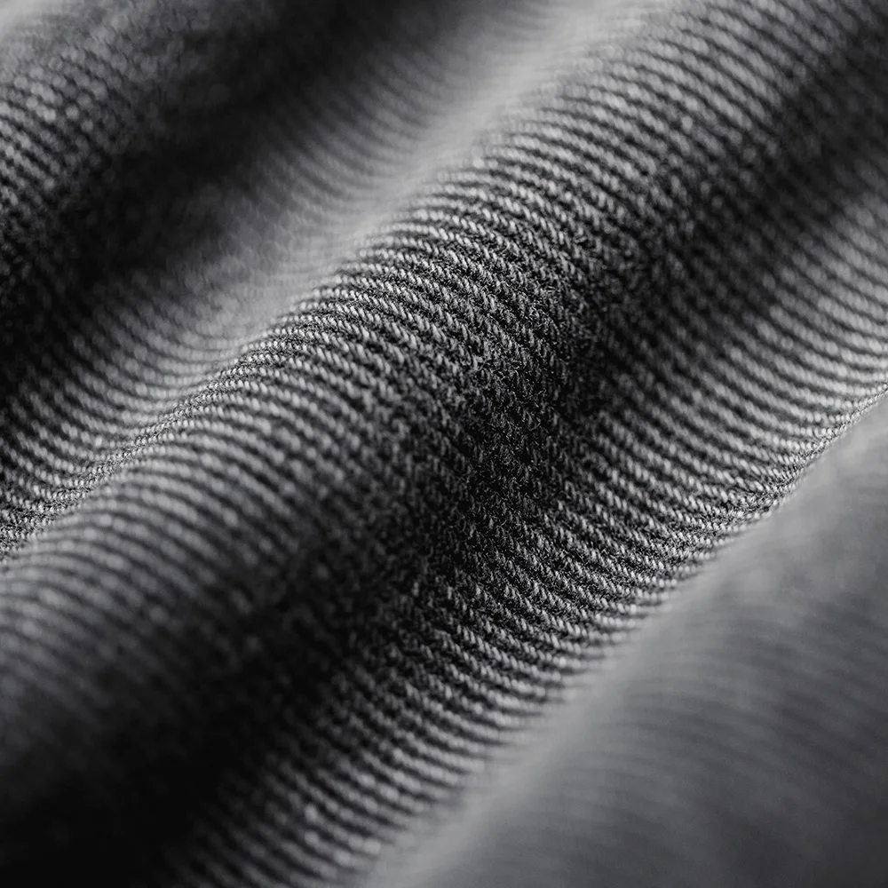 Maden Men's Vintage 13oz Heavyweight Denim Jeans Washed Gray Straight Leg Tapered Pants Casual Trousers for Spring and Fall - Image 5