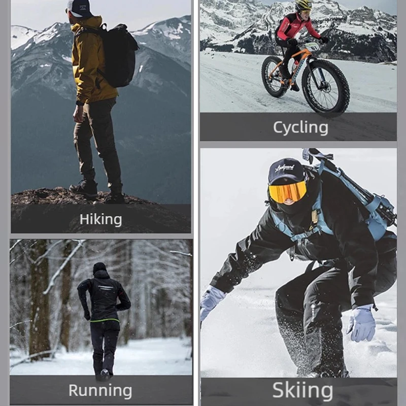 Winter T Shirt For Men Long Sleeve Tshirts Turtleneck Thermal Underwear High Quality Soft Thin fleece keep warm Shirt Homme - Image 5