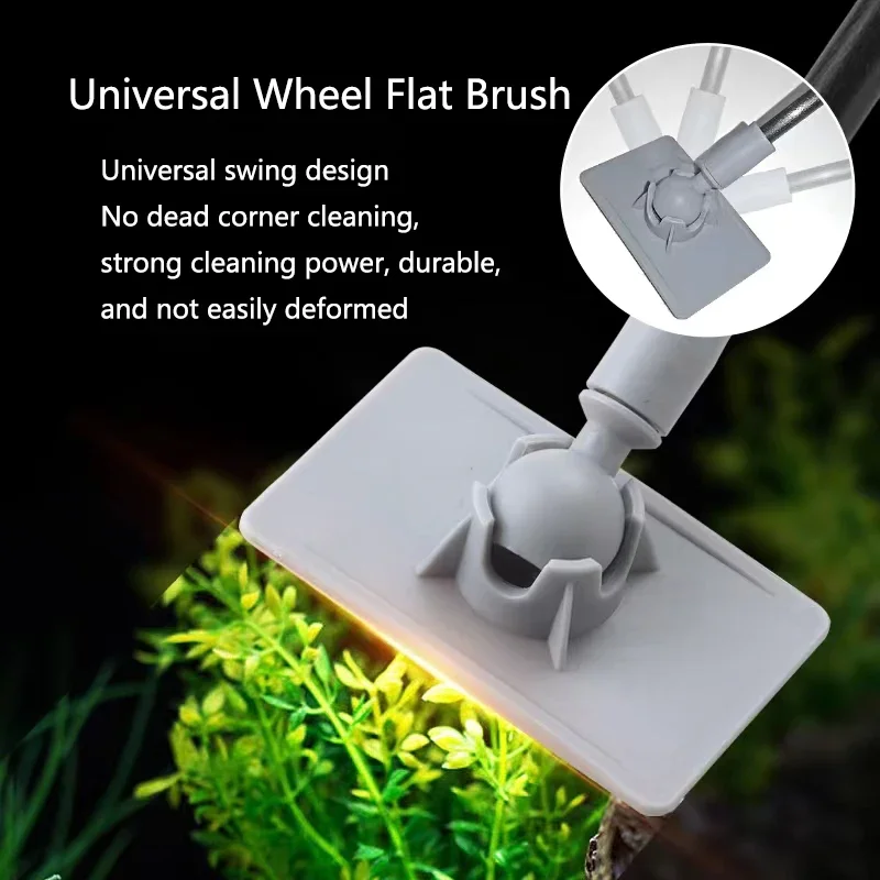 Aquarium Fish Tanks Cleaning Tools Kit Algae Tank Cleaner Set Aquarium Cleaner Fish Tank Net Scraper Sponge accessories - Image 4