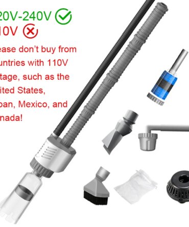 Aquarium Water Change Pump Electric Fish Tank Cleaning Tool Vacuum Water Changer Gravel Cleaner Siphon Filter Pump  30W 220v