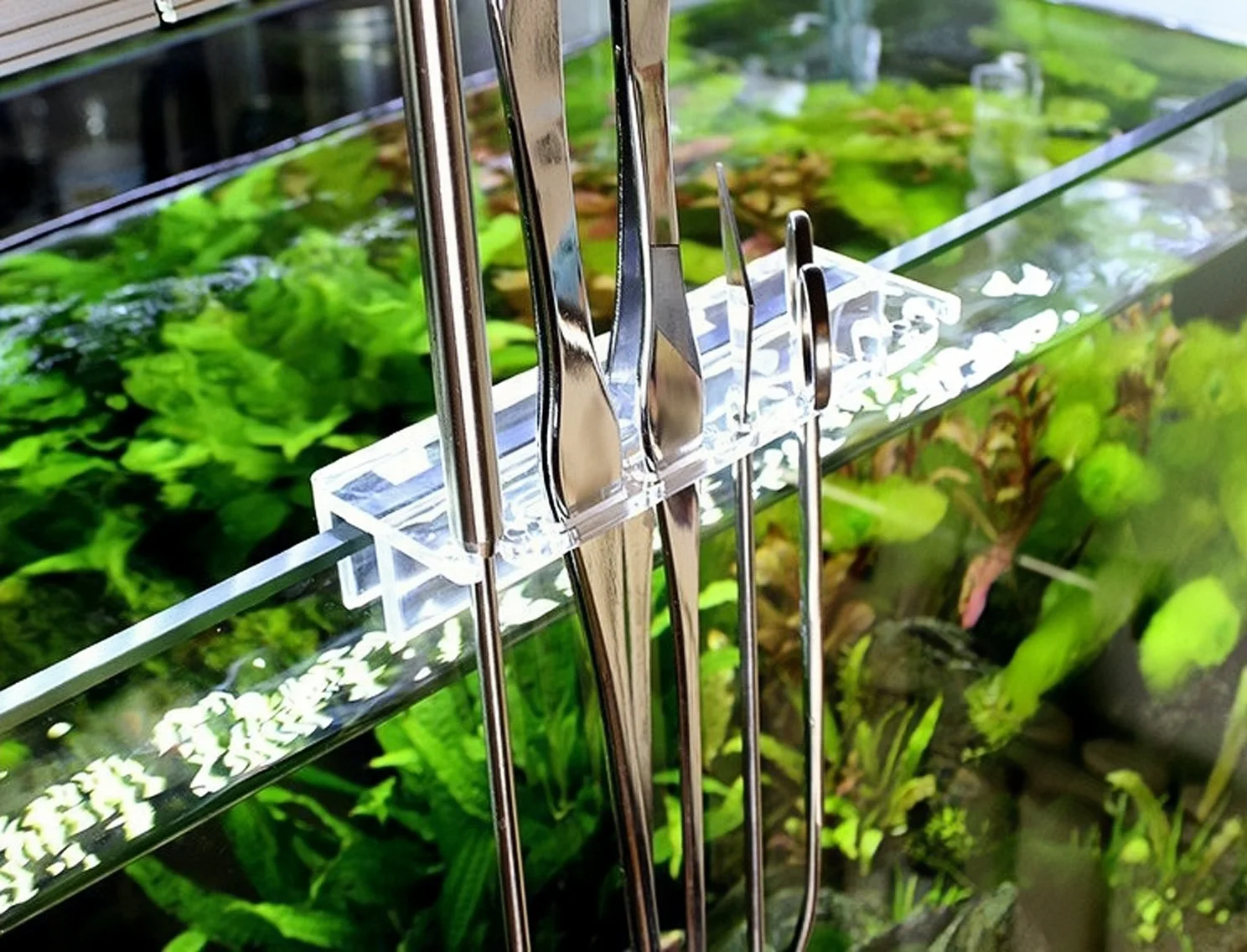 Aquarium Accessories Hard Stainless Steel Aquarium Tool Scissor Tweezers Plants Wave Scissors Fish Tank Shovels Cleaner Supplies - Image 5