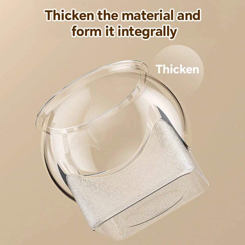 Round and Durable Transparent Aquarium, Drop-Resistant Fish Tank, Multifunctional Fish Tank, Suitable for Small Spaces, Aquarium - Image 4