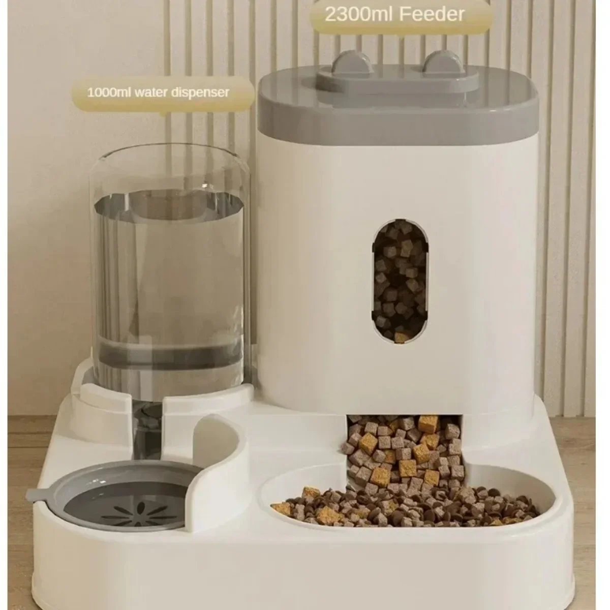 Automatic Feeder Dog Cat Food Bowl With Water Fountain Large Capacity Pet Food Storage Dispenser Container Puppy Pet Accessories - Image 5