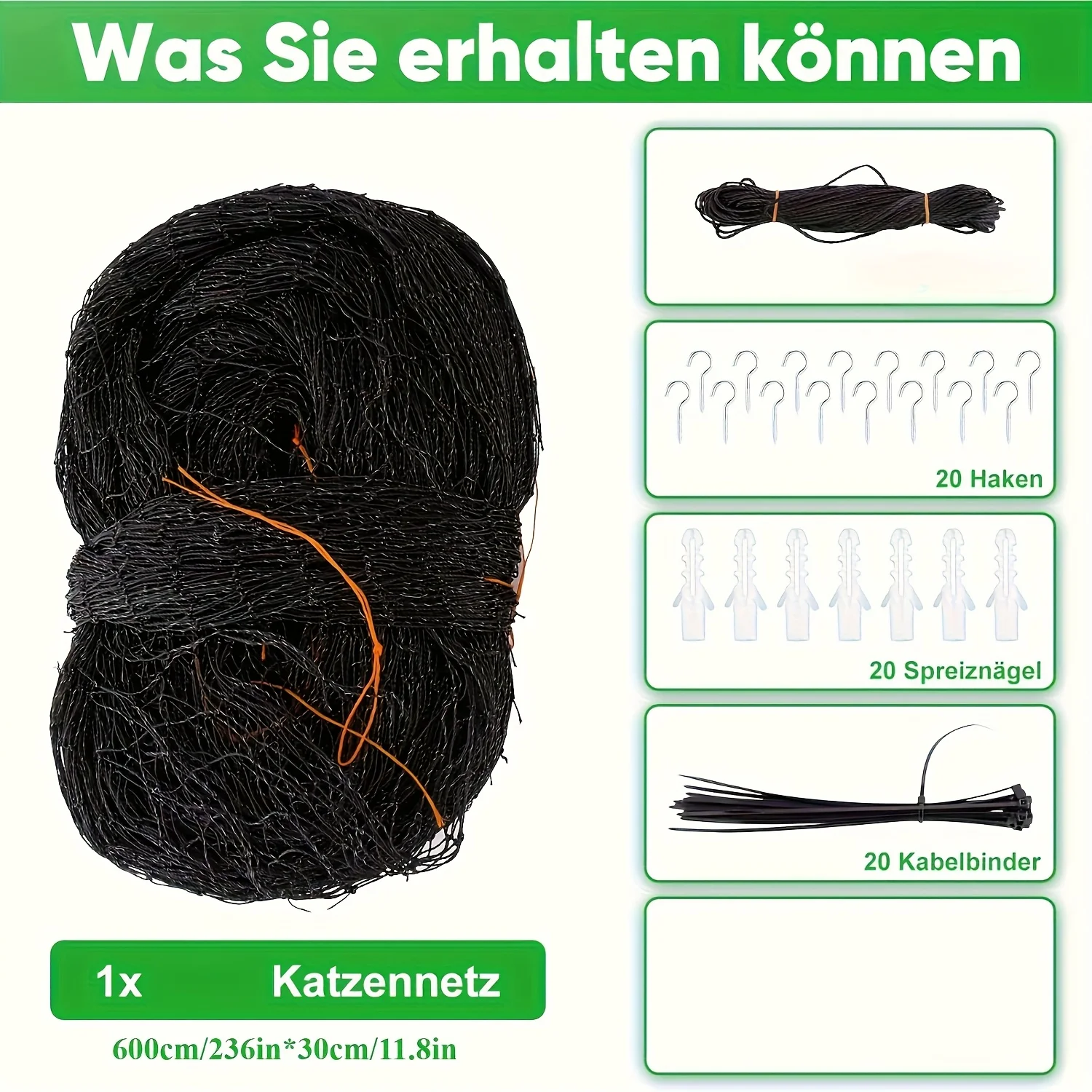 Balcony Netting for Pets Anti-Fall Mesh Cat Safety Fence for Patio Pet Guard Netting for Balcony Stairs Doorway Window Gate Deck - Image 6