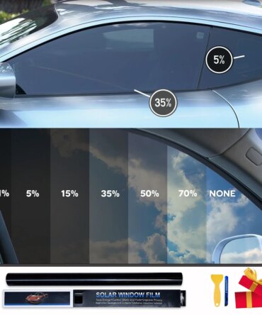 50cmx3/10m Car Window Tint Film Privacy Vinyl Foils Sunshade Stickers Windows Cover Protector Glass UV Sun For Cars Solar Shade