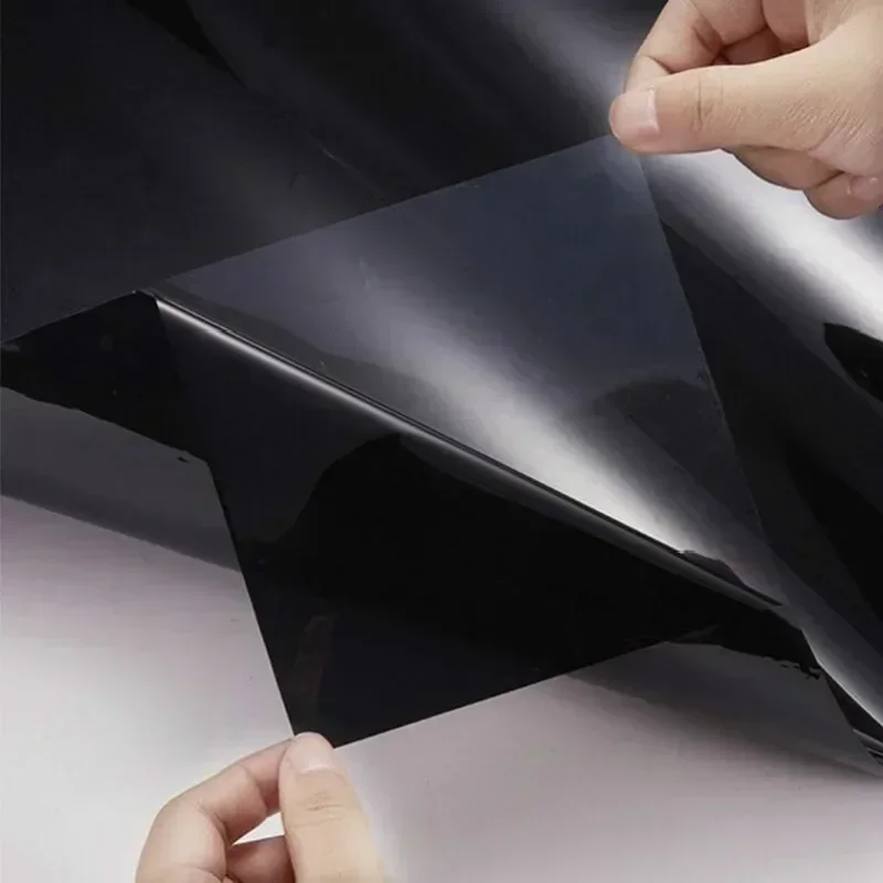 300cmx50cm 5%-50% Black Car Window Foils Film Auto Home Window Glass Summer Solar UV Protector Sticker Films Autos - Image 4