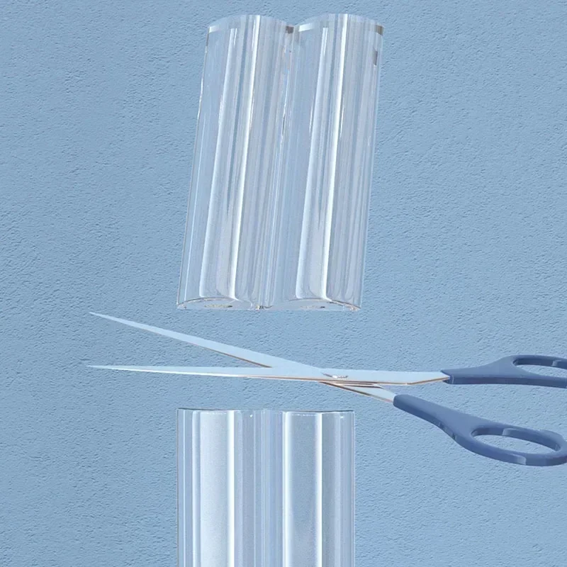 Transparent PVC Baby Protection Strip with Double-Sided Tape Anti-Bumb Kid Safety Table Edge Furniture Guard Corner L Protectors - Image 5