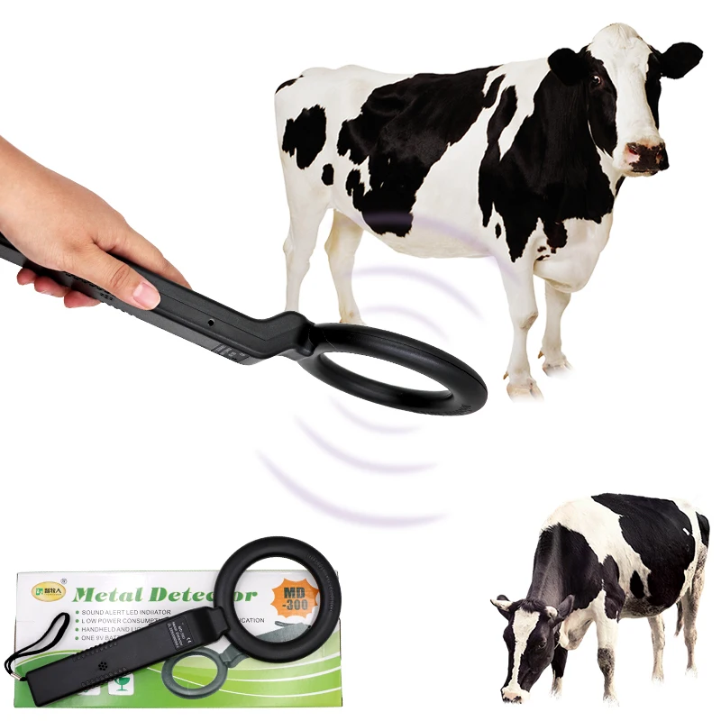 Metal Cow Stomach Detector Cattle Security Scanner High-Sensitivity Handheld Farm Animal Livestock Bovine Veterinary Equipment