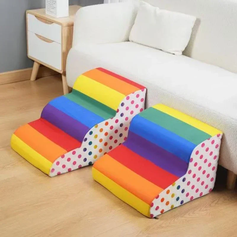 Detachable Pet Training Ramp Colorful Pet 2/3 Step Staircase Dog/cat Ramp Ladder Supplies Pets Stairs for Dogs Rampa Para Perros - Image 6