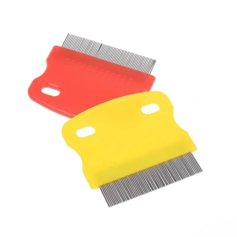 강아지Pet Comb Pet Tear Stain Remover Dog Grooming Comb Gently Removes Mucus and Crust Small Lice Flea Combs for Dogs Cats Supplies - Image 6