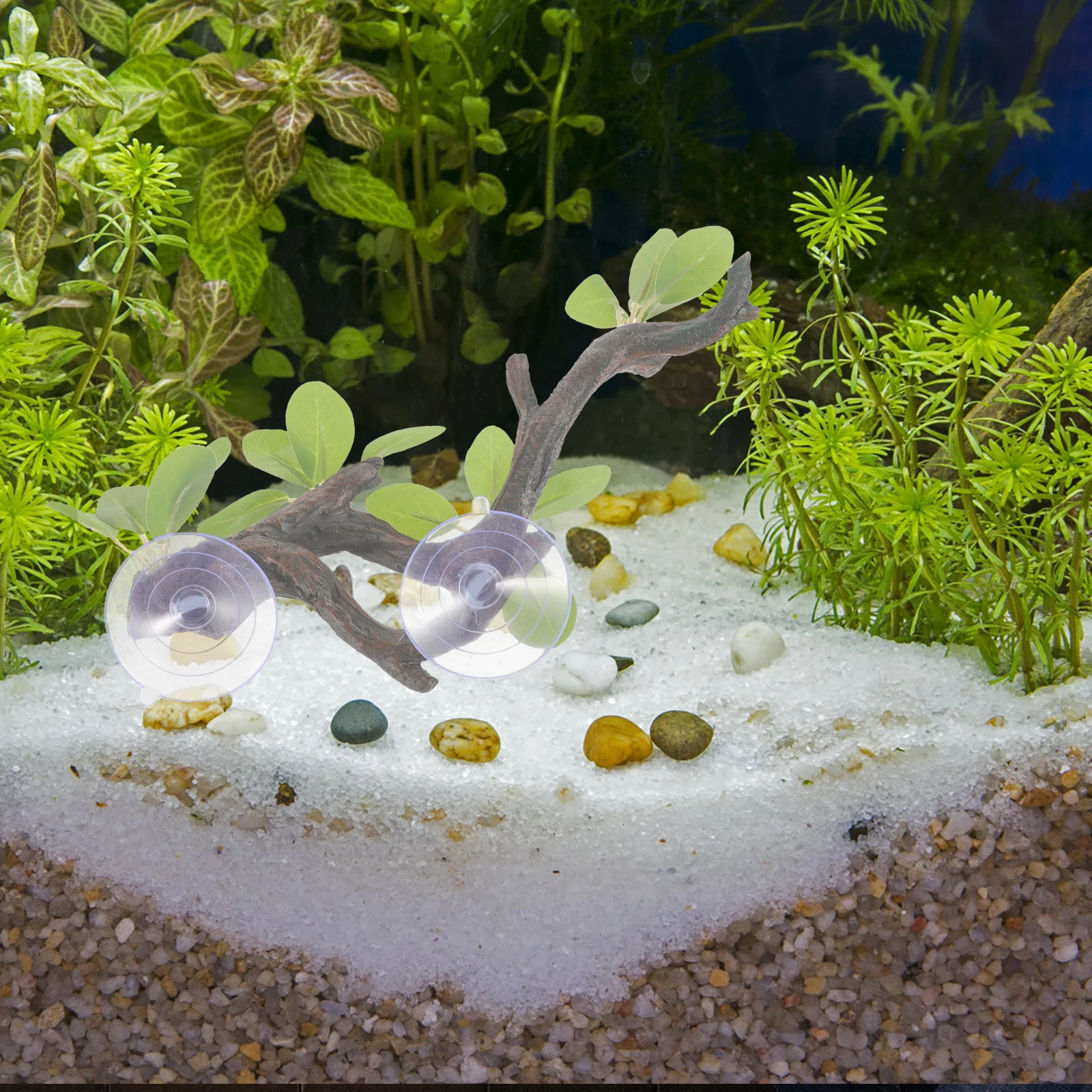 Reptile Accessories for Habitat Simulated Resin Branches Animal Fish Lizard Tank Aquarium Decor Accessories Habitat Container - Image 3