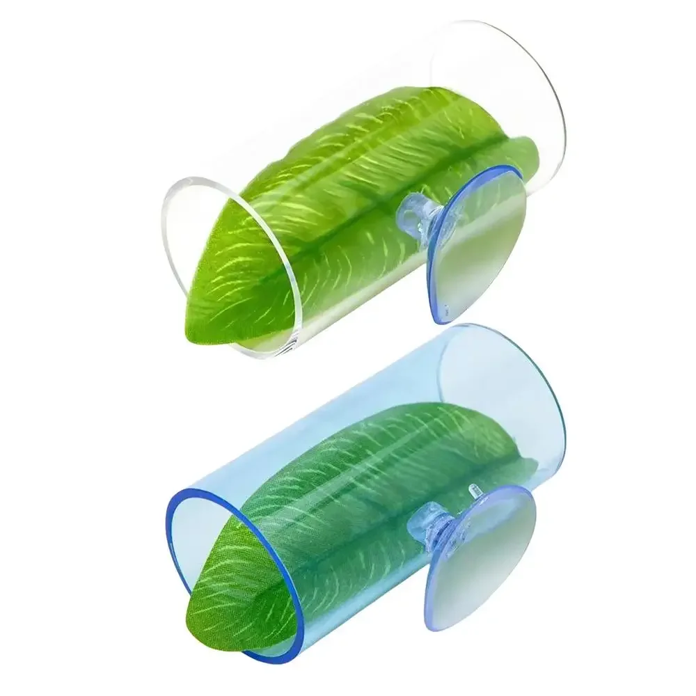 1PC Betta Fish Acrylic Tube Tunnel, Hollow Design for Better Observation, Fish Tank Decorations Two Colors