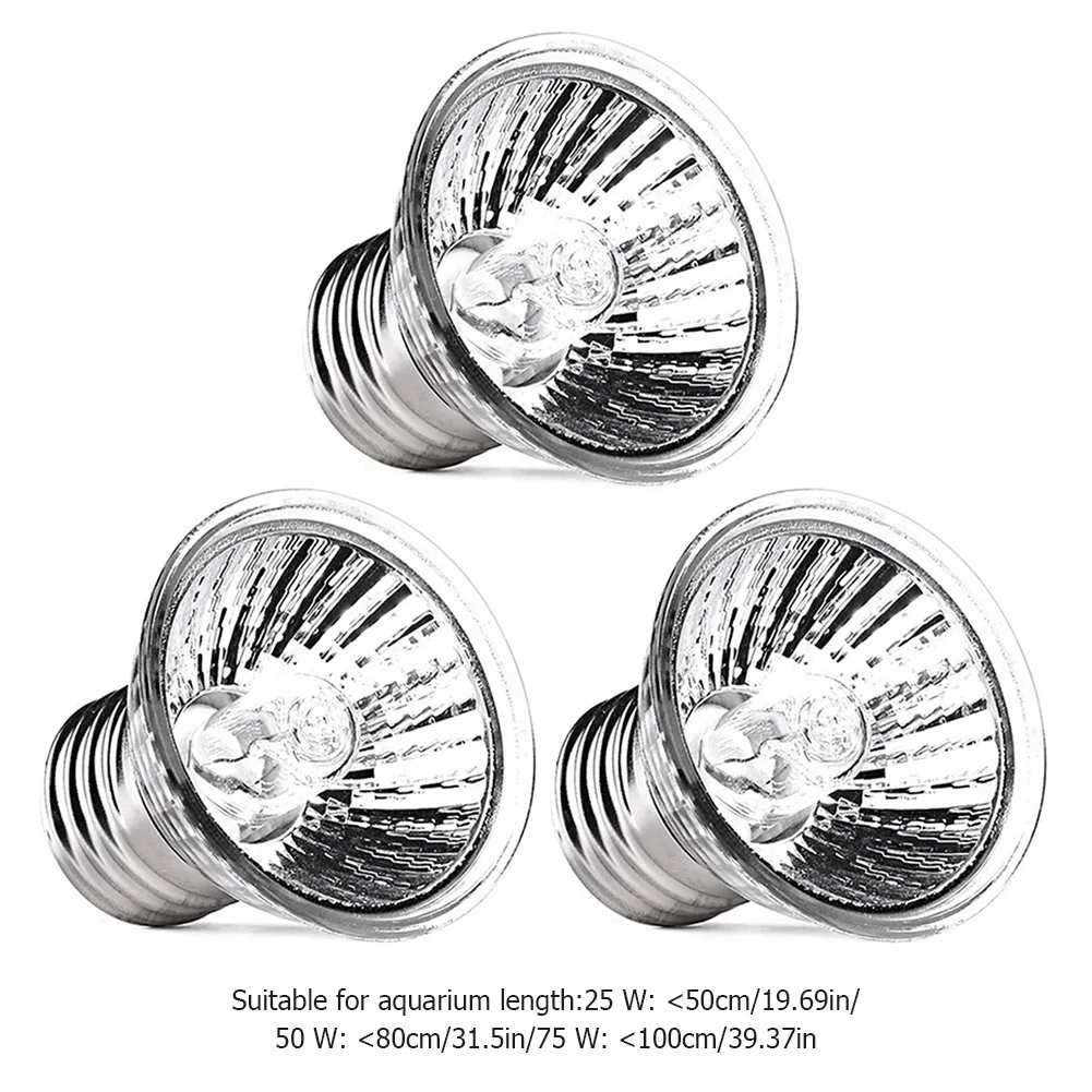 Aquarium Pet Amphibians Lamp Lizard Heating Bulb Turtle Basking UV Light Reptile Lamp for Turtle Leisure Decoration - Image 5