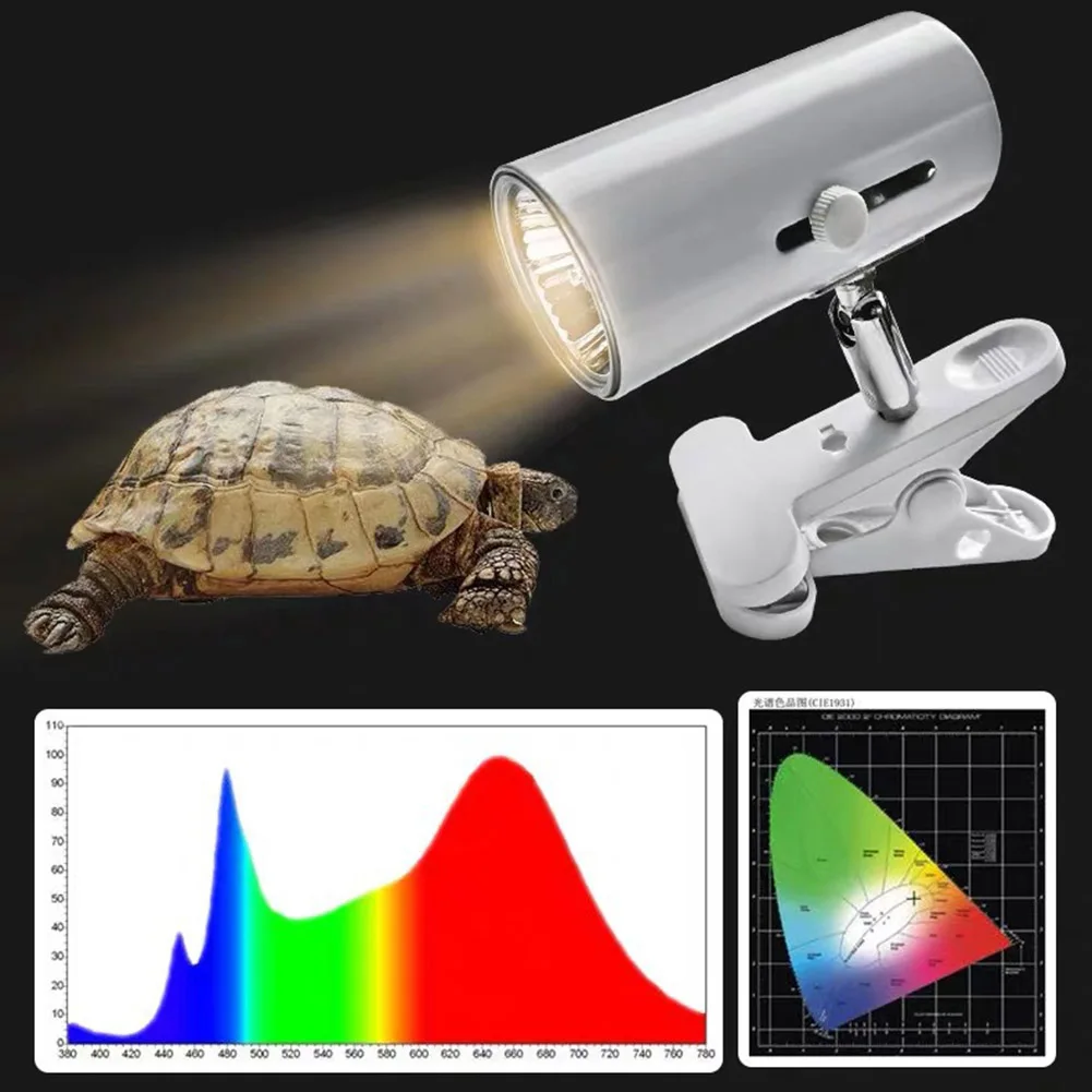 Reptile Tortoise UVA UVB Heating Lamp Full Spectrum Sunlamp Turtle Basking Light - Image 4
