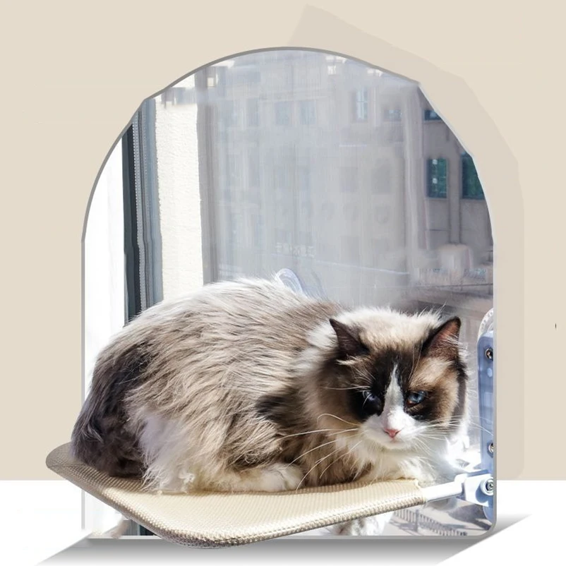 Cat hanging nest super suction cup swing sun can be removed and washed mattress windowsill glass hanging bed pet supplies - Image 3