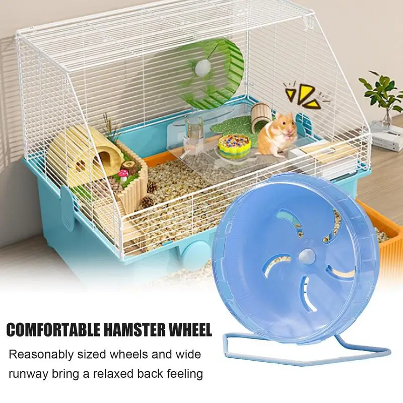 Rat Exercise Wheel Hamster Sport Running Wheel Small Rodent Mice Silent Jogging Pets Running Sports Gerbil Exercise Play Toys