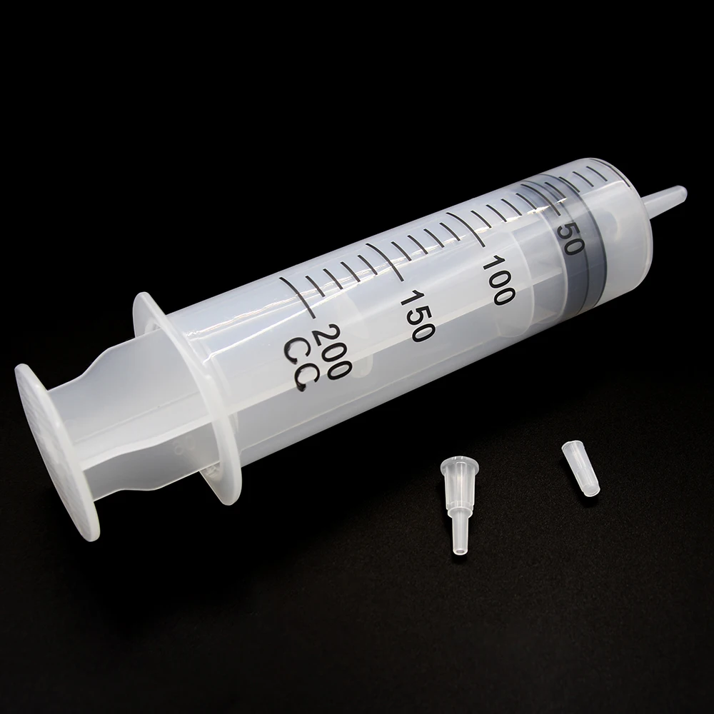 100-550ml Large Syringes With Tube for Liquid Plastic Syringes With Tip Cap for Glue Dispensing, Watering, Refilling, Feeding - Image 6