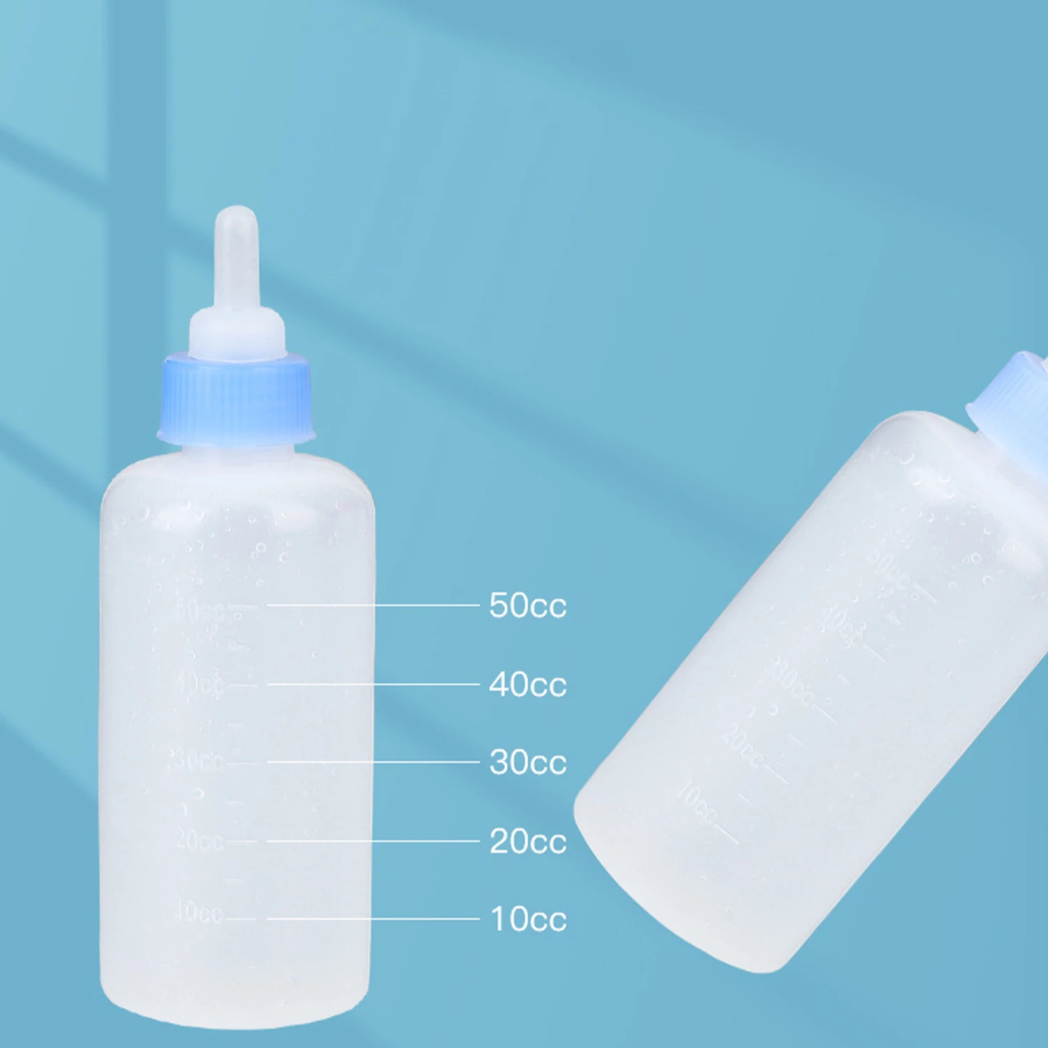 60ml Pet Bottle Set Pet Silicone Milk Bottle Dog and Cat Feeding Water dispenser Pet Supplies - Image 5