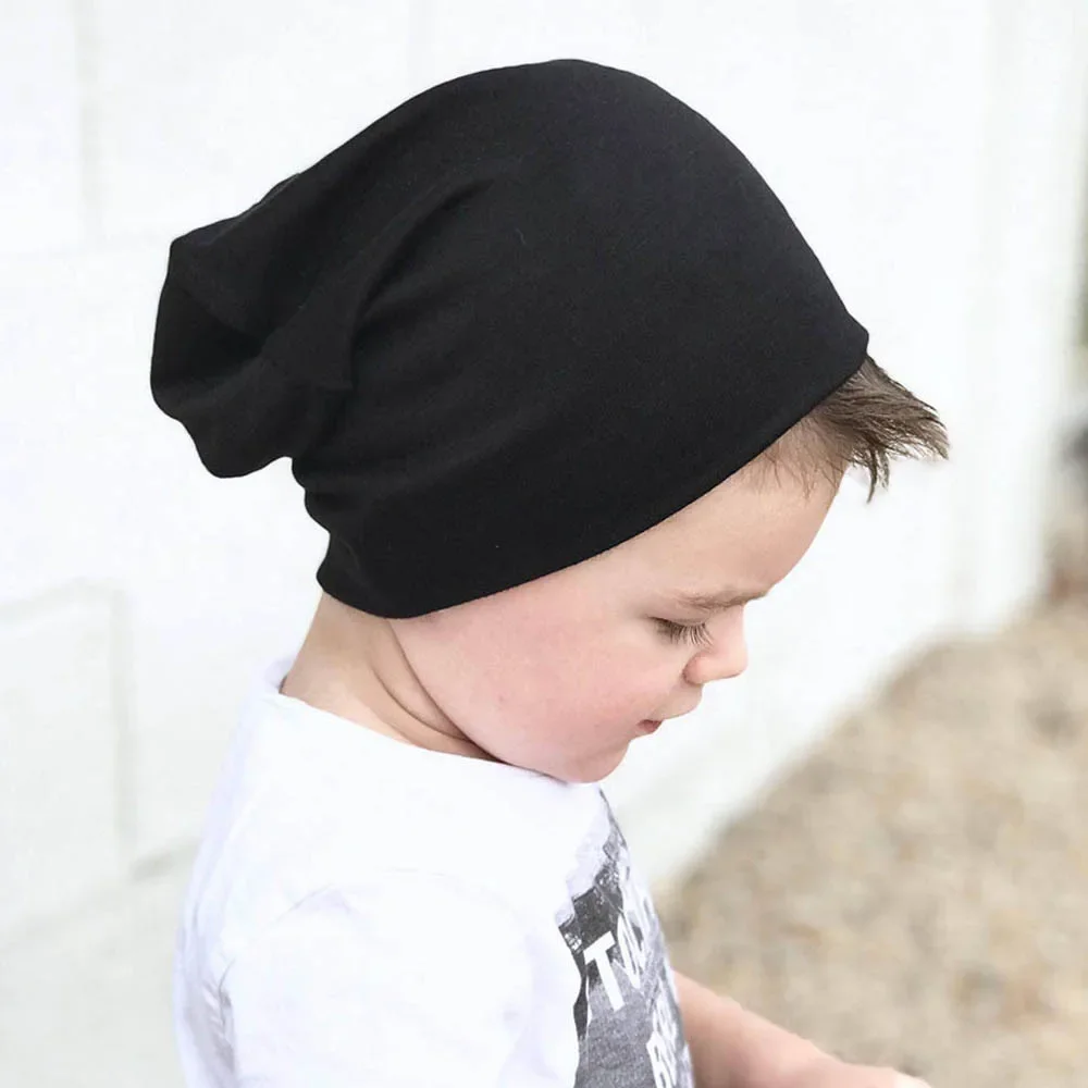 2pcs New Baby Hat Scarf Set Boys Girls Hip Hop Cap Autumn Winter Soft Elastic Beanie Hats Cotton Newborn Bonnet Warm Accessories - Image 4