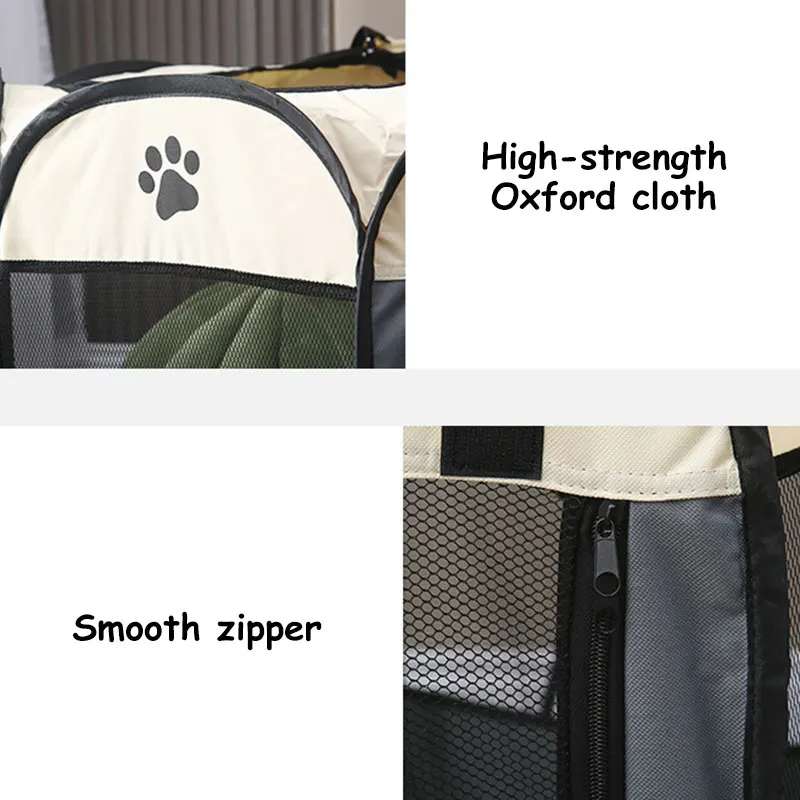 S/M/L Cat Delivery Room Detachable Summer Pet Tent Outdoor Dog Bed Folding Dog Fance Cat Nest Dog Enclosure Cage for Cats Dogs - Image 3