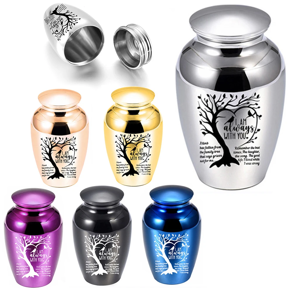 Small Urns for Human Ashes Keepsake Urns for Ashes Tree of Life Cremation Urns for Mom Dad Small Funeral Urn Memorial Ashes
