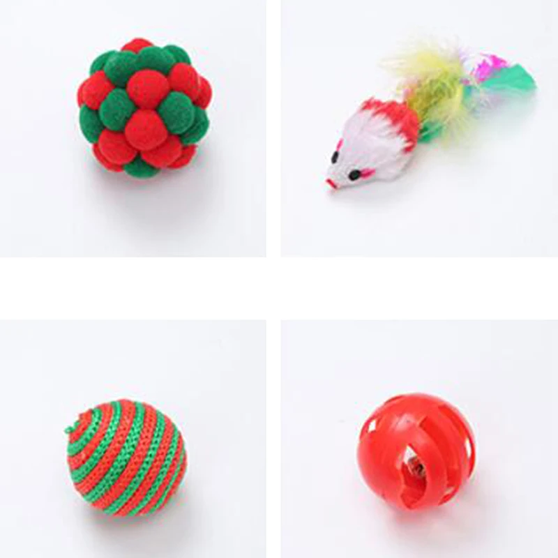 Christmas Pet Toys Noise Chewing Toy Christmas Cat Cute Funny Toy Sets Pet New Year Gifts Pet Hot Sale Simple Toys 2025 New - Image 3