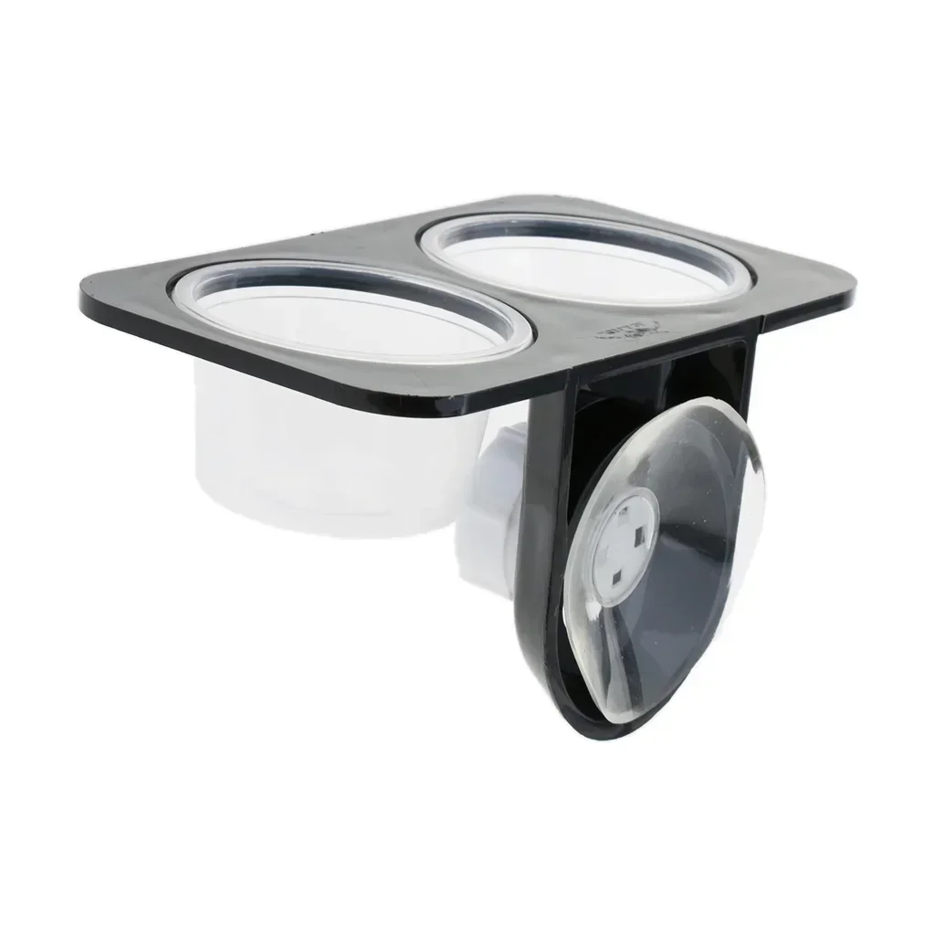 Reptiles & Amphibians Lizard Gecko Suction Cup Feed Bowls Food Container with Bowl for Reptile Food and Water Feeding - Image 2