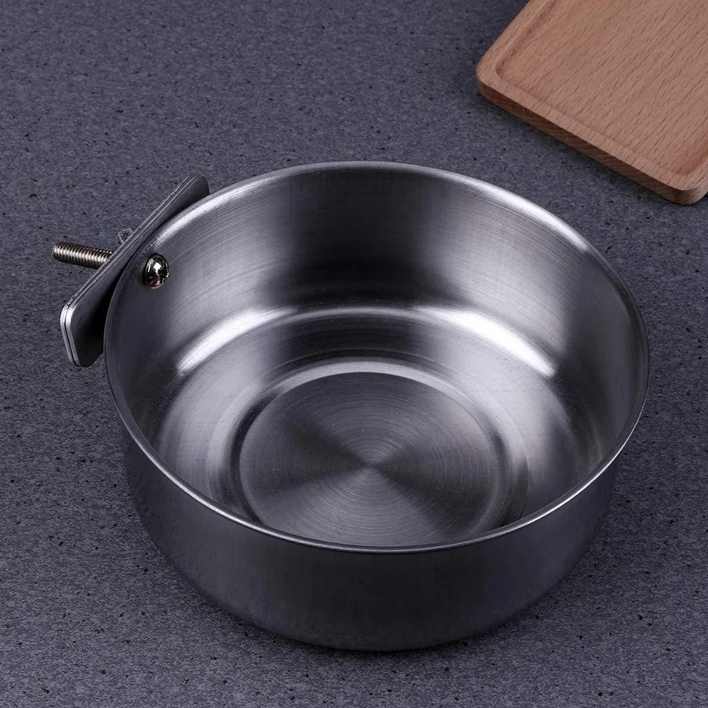 Stainless Steel Bird Bowls Safe Cage Hanging Feeder Bowl Parrot Rabbit Hamster Food Water Feeding Bowl Pet Cage Accessories - Image 6