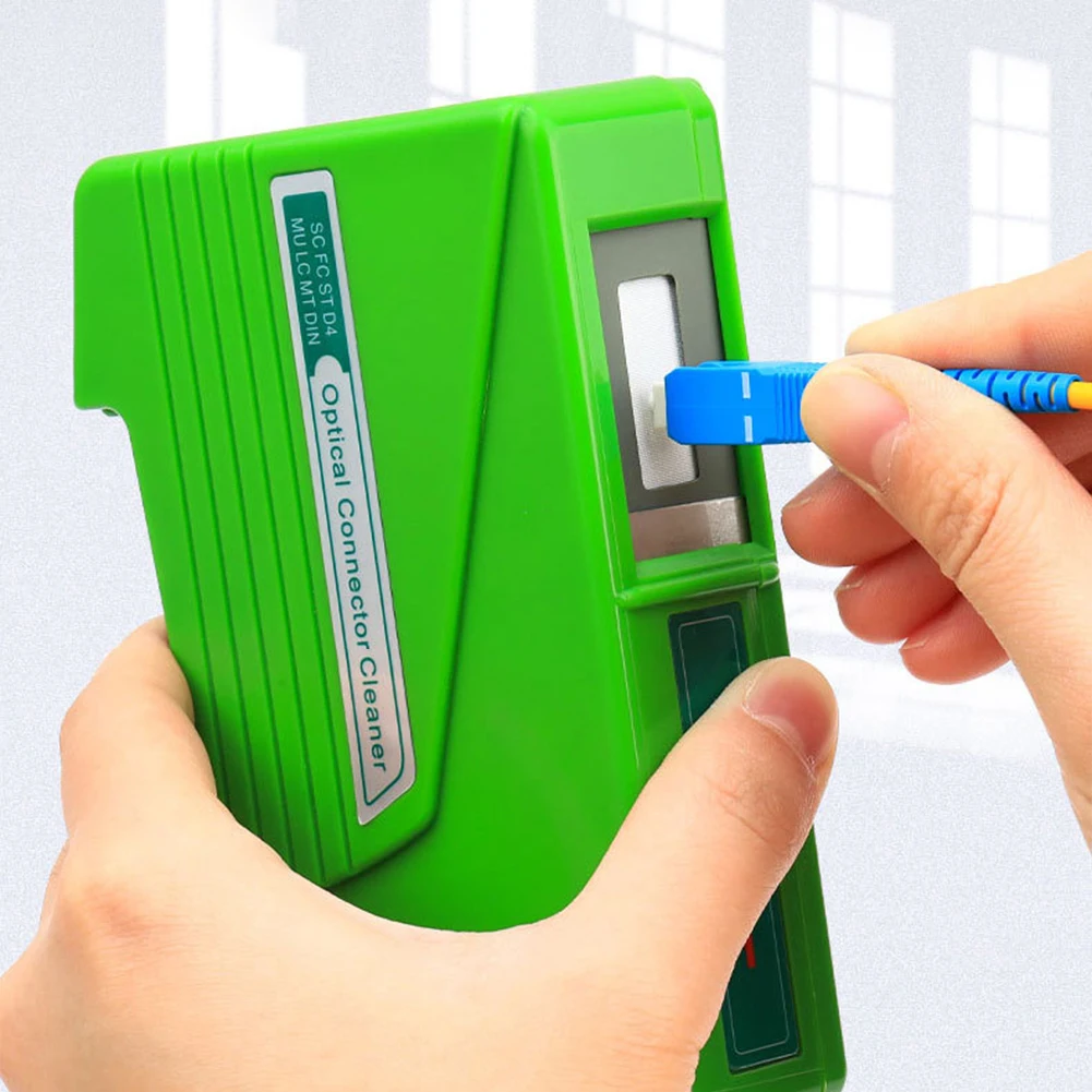 Pigtail Cleaning Box Fiber Optical Optical Fiber Wiping Cassette Cleaner Conector Cleaning Box for SC FC ST - Image 5