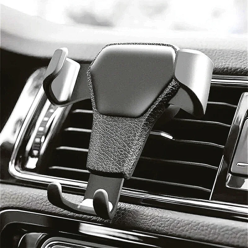 Universal Car Mobile Phone Bracket Air Vent Mount Clip Car Cellphone Holder For 4.0-7 Inch Phones Air Outlet Navigation Bracket - Image 4