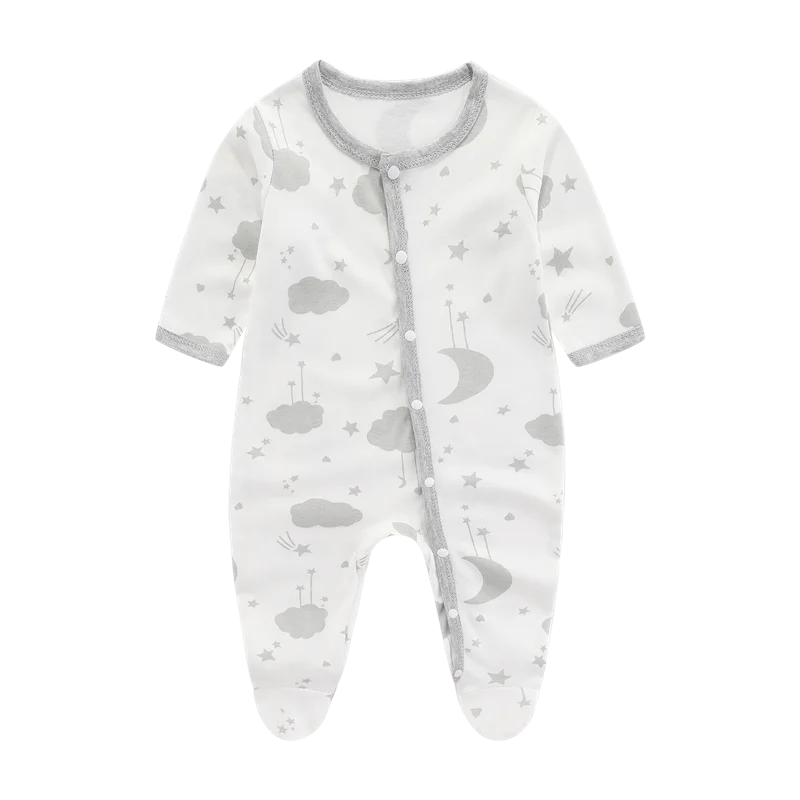 Newborn Baby Bodysuit 2024 Spring Baby Clothes Summer Girl Romper Soft Boys Jumpsuit Cartoon Children's Clothes 0 to 9 Months - Image 3