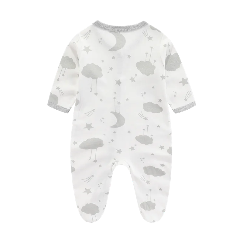 Newborn Baby Bodysuit 2024 Spring Baby Clothes Summer Girl Romper Soft Boys Jumpsuit Cartoon Children's Clothes 0 to 9 Months - Image 4