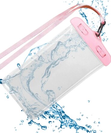 Waterproof Phone Bag Waterproof Cell Phone Case Transparent Dry Bag With Detachable Lanyard For Travel Hiking Rafting Water