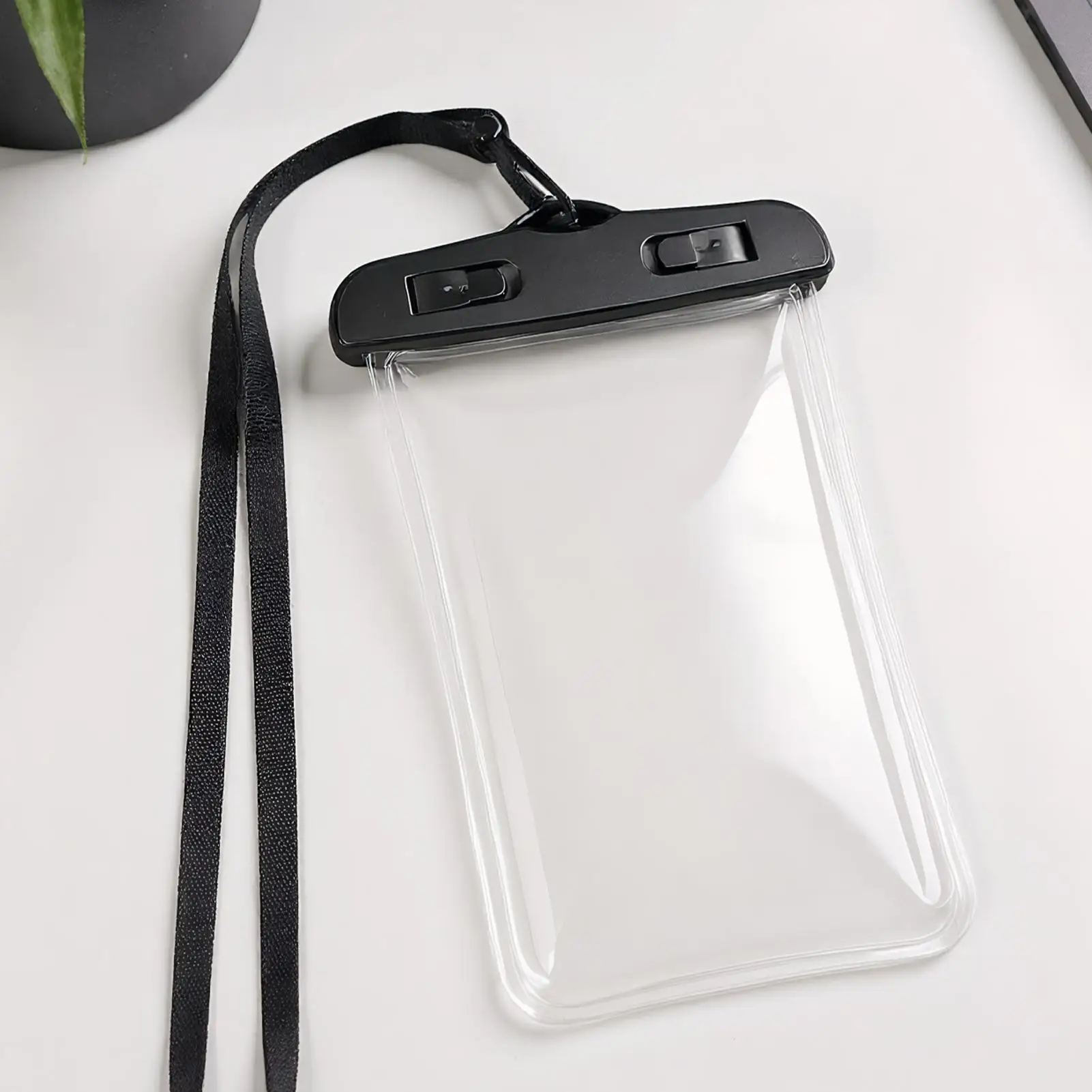 Waterproof Phone Bag Waterproof Cell Phone Case Transparent Dry Bag With Detachable Lanyard For Travel Hiking Rafting Water - Image 4