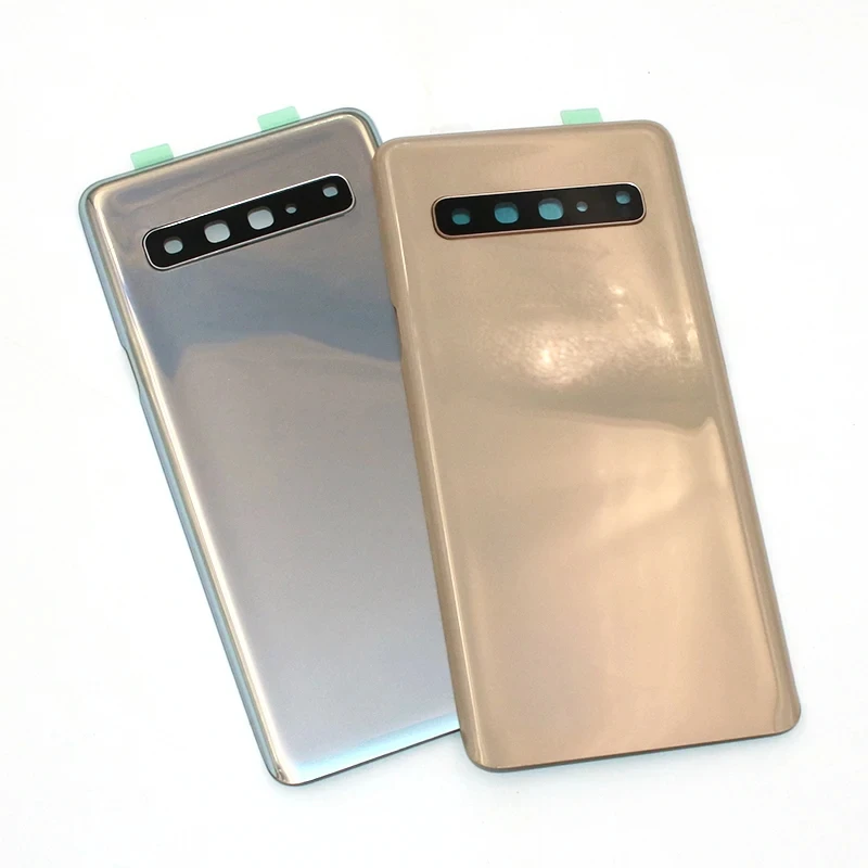 S10 5G Glass For Samsung S10 5G G977 G977U G977F Battery Back Cover Rear Door Lid Panel Shell Housing Case Camera Lens Replace - Image 4
