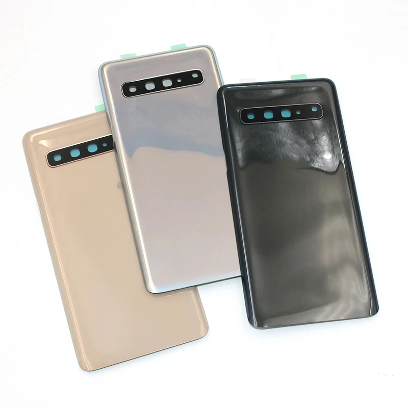 S10 5G Glass For Samsung S10 5G G977 G977U G977F Battery Back Cover Rear Door Lid Panel Shell Housing Case Camera Lens Replace - Image 3
