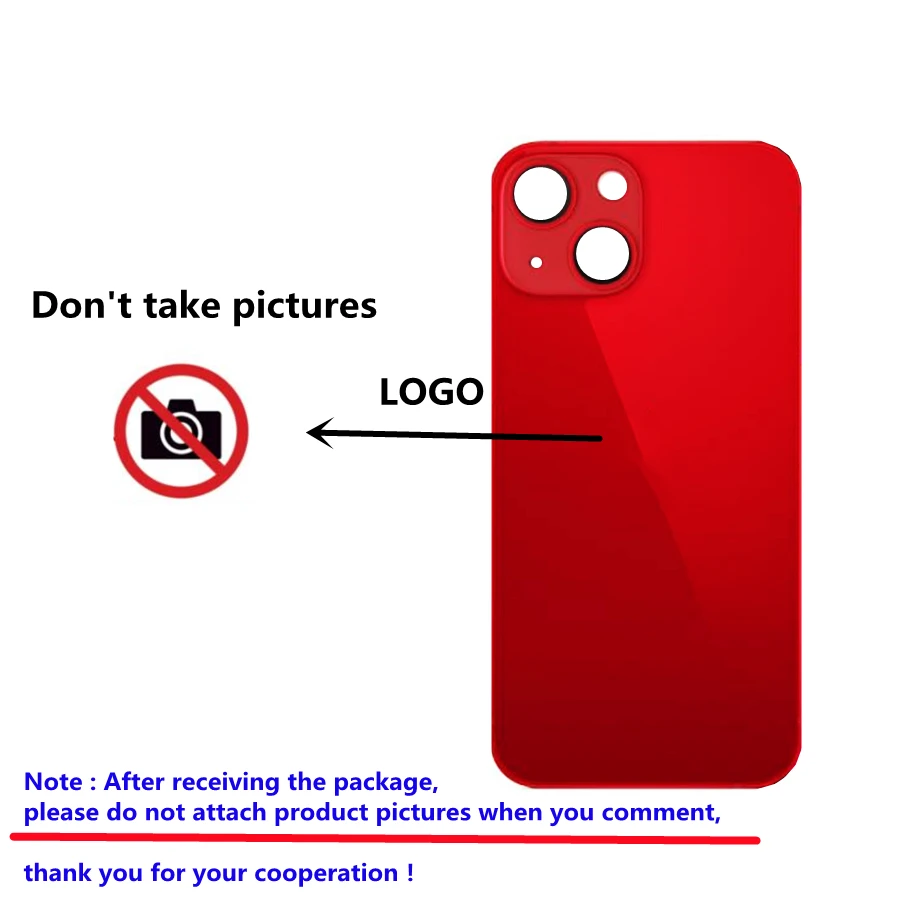 Large hole back glass battery back cover For iPhone 12 12 Pro 12Pro Max shell for iPhone phone shell battery door cover 12mini - Image 4