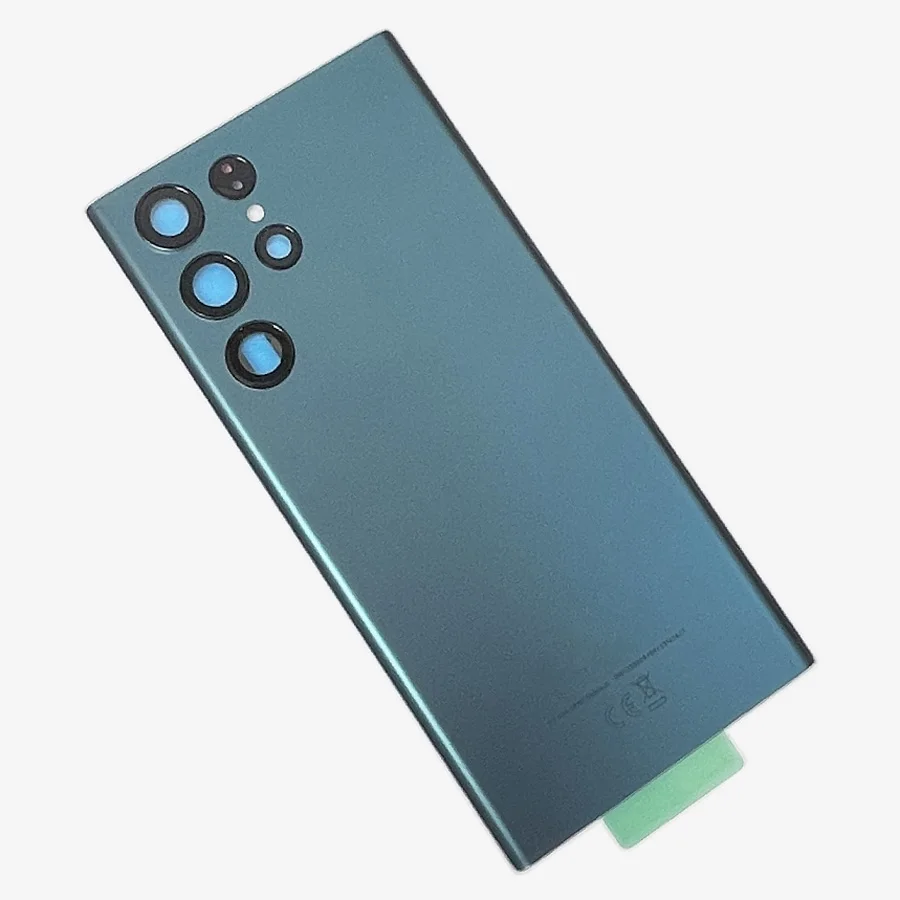 Back Glass Cover For Samsung Galaxy S22 Ultra 5G , Back Door Replacement Hard Battery Case, Rear Housing Cover With Adhesive - Image 4