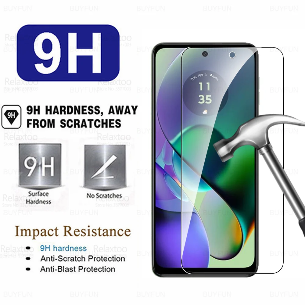 For Motorola Moto G54 G14 G34 G84 G04 G04s G24 Power 4G 1-4Pcs HD Glass G75 G55 G45 G35 G15 G05 G06 G56 G86 5G Screen Protector - Image 5